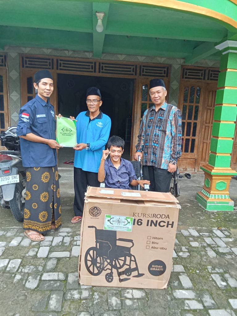 pilar kesehatan lazisnu sragen untuk penyandang disabilitas